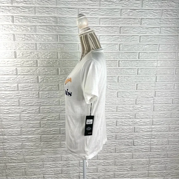 Wildfox Bikinis & Belinis Keke Tee T-Shirt Clean White Short Sleeve Size Small - Picture 5 of 9